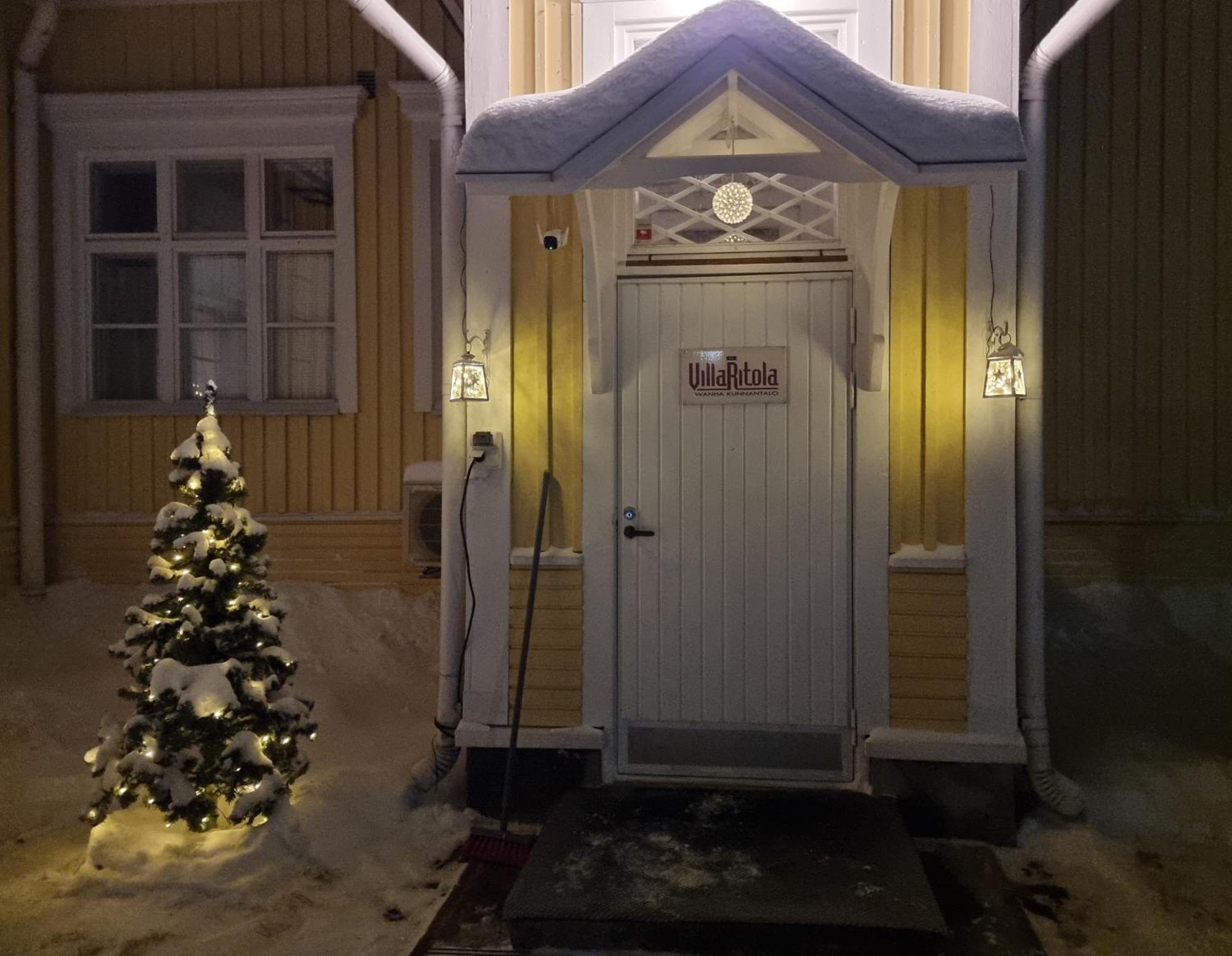 Wanha Kunnantalo Lejlighed Pudasjarvi Eksteriør billede