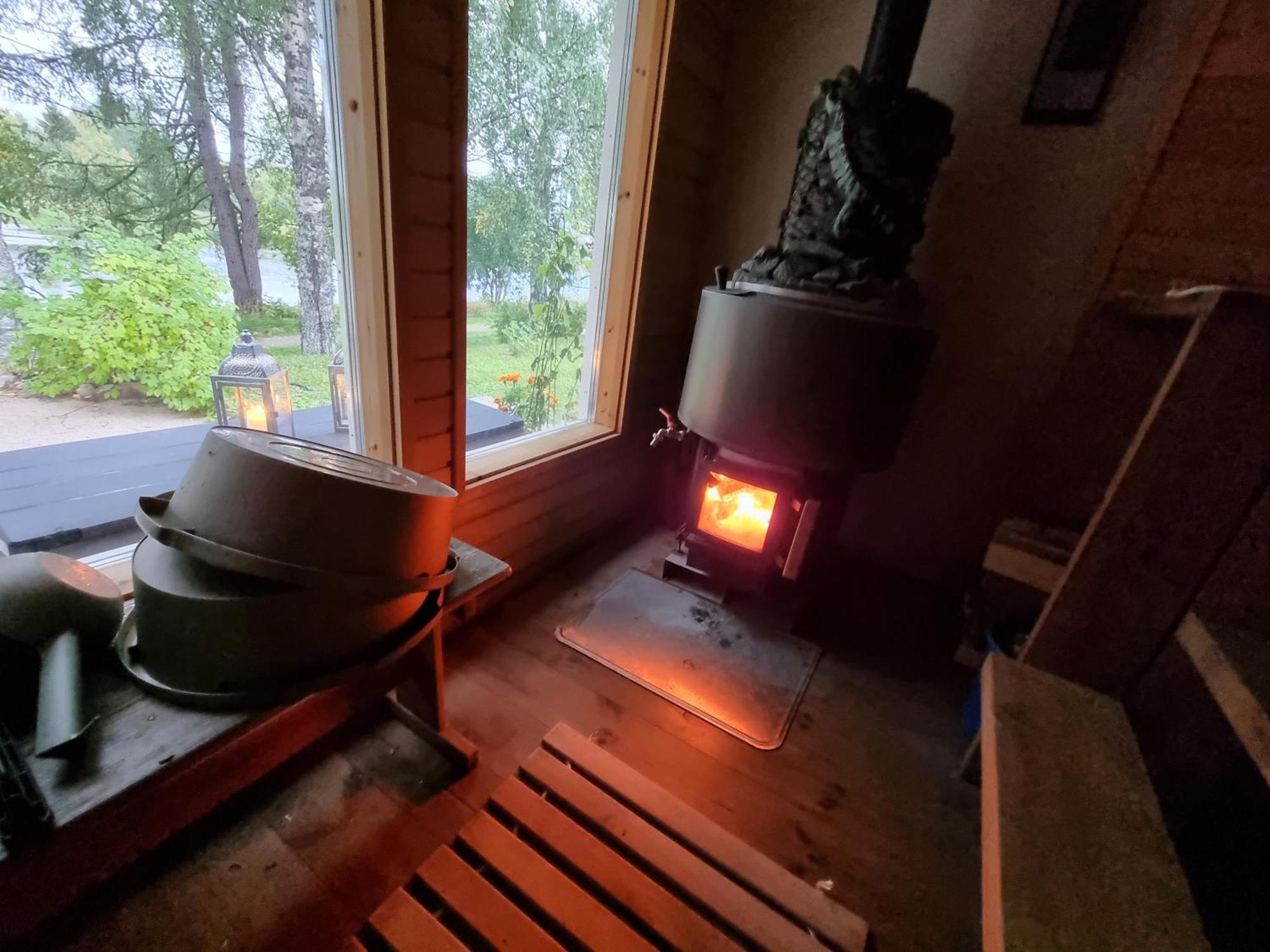 Wanha Kunnantalo Lejlighed Pudasjarvi Eksteriør billede